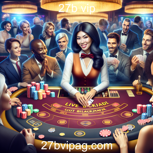 A Experiência do Blackjack Ao Vivo no 27b vip